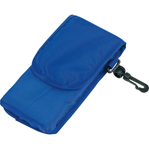 Einkaufstasche SHOPPY , blau, 190T Polyester, 38,00cm x 42,00cm (Länge x Breite), Bild 1