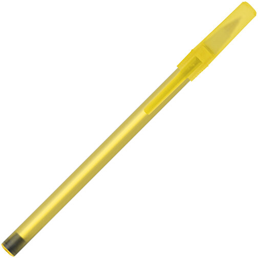 BIC® Round Stic® Kugelschreiber , BiC, gefr. gelb, Kunststoff, 1,20cm x 15,00cm (Länge x Breite), Bild 2