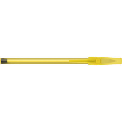 BIC® Round Stic® Kugelschreiber , BiC, gefr. gelb, Kunststoff, 1,20cm x 15,00cm (Länge x Breite), Bild 3