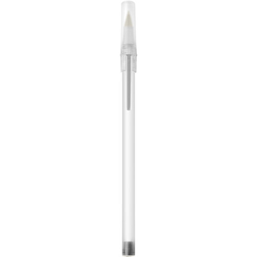 BIC® Round Stic® Kugelschreiber , BiC, gefr. weiß, Kunststoff, 1,20cm x 15,00cm (Länge x Breite), Bild 1