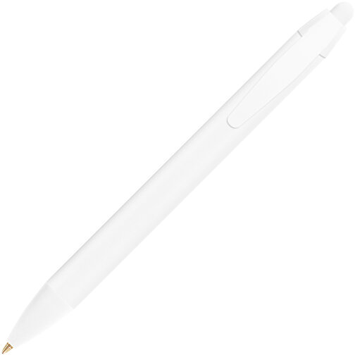 BIC® Wide Body™ Kugelschreiber , BiC, weiß, Kunststoff, 1,50cm x 14,20cm (Länge x Breite), Bild 2