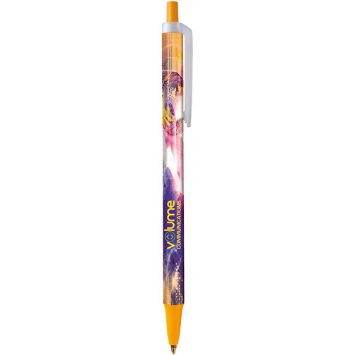 BIC® Clic Stic™ Digital Kugelschreiber , BiC, gefr. gelb, Kunststoff, 1,20cm x 14,00cm (Länge x Breite), Bild 1