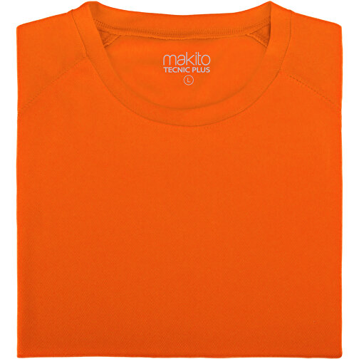 Erwachsene T-Shirt Tecnic Plus , orange, 100% Polyester 135 g/ m2, M, , Bild 1