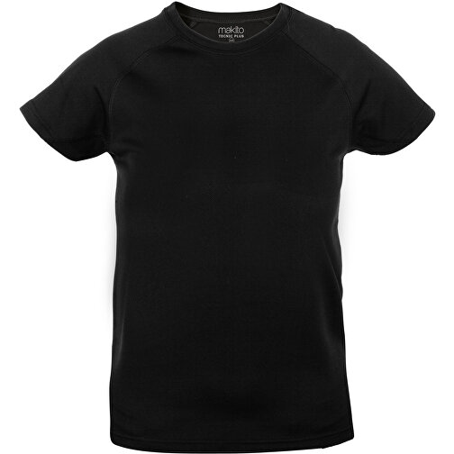 Kinder T-Shirt Tecnic Plus , schwarz, 100% Polyester 135 g/ m2, 6-8, , Bild 1