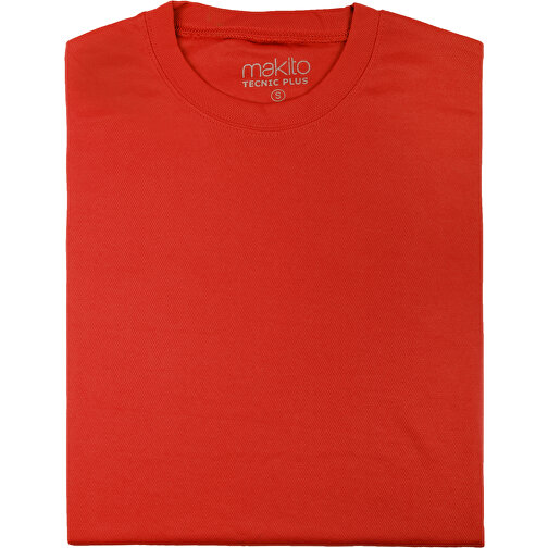 Frauen T-Shirt Tecnic Plus , rot, 100% Polyester 135 g/ m2, L, , Bild 1