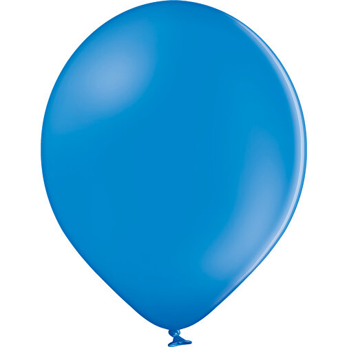 Luftballon 90-100cm Umfang , mittelblau, Naturlatex, 30,00cm x 32,00cm x 30,00cm (Länge x Höhe x Breite), Bild 1