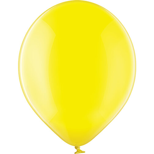 Luftballon 90-100cm Umfang , gelb, Naturlatex, 30,00cm x 32,00cm x 30,00cm (Länge x Höhe x Breite), Bild 1