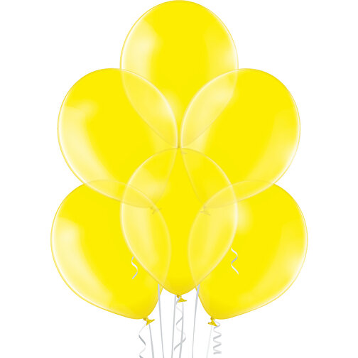 Luftballon 90-100cm Umfang , gelb, Naturlatex, 30,00cm x 32,00cm x 30,00cm (Länge x Höhe x Breite), Bild 2