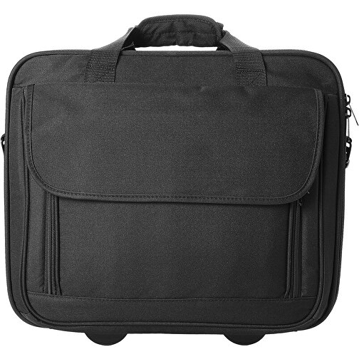 Business 15,4' Handgepäck Koffer 21L , schwarz, 600D Polyester, 36,00cm x 43,00cm x 19,00cm (Länge x Höhe x Breite), Bild 3