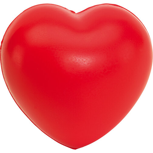 Anti-Stress-Herz AMOR , rot, PU, 8,00cm x 6,00cm x 7,50cm (Länge x Höhe x Breite), Bild 1