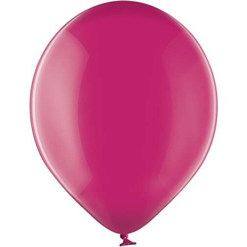 Kristallluftballon Ohne Druck , magenta, Naturkautschuk, , Bild 1