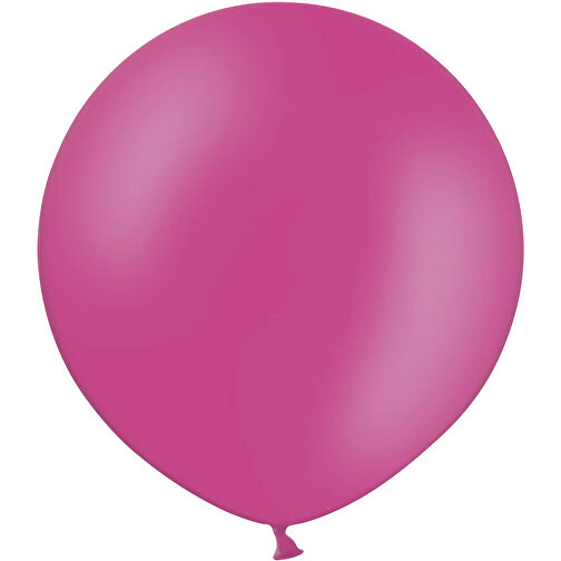 Riesenluftballon Ohne Druck , magenta, Naturkautschuk, , Bild 1