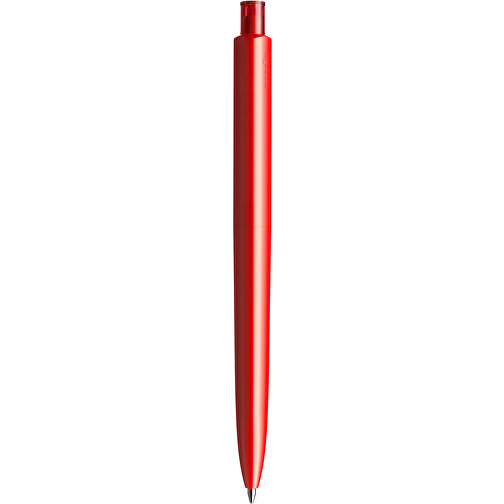 Prodir DS8 PPP Push Kugelschreiber , Prodir, rot, Kunststoff, 14,10cm x 1,50cm (Länge x Breite), Bild 3