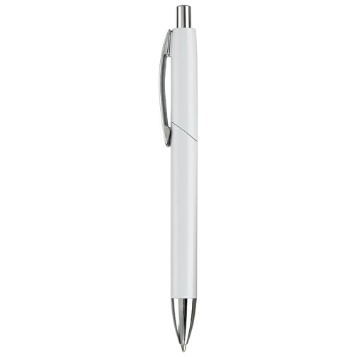 Kugelschreiber Texas Metallclip HC , weiß, ABS & Metall, 14,70cm (Länge), Bild 4