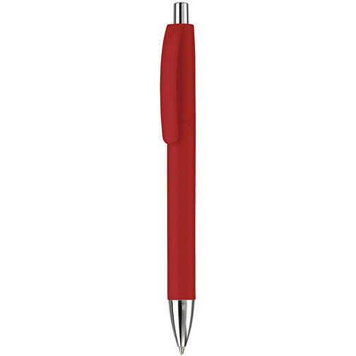 Kugelschreiber Texas Hardcolour , rot, ABS & Metall, 14,70cm (Länge), Bild 1
