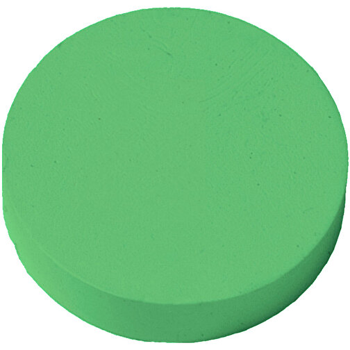 Radiergummi 'Rund' , standard-grün, Kunststoff, 0,70cm (Höhe), Bild 1