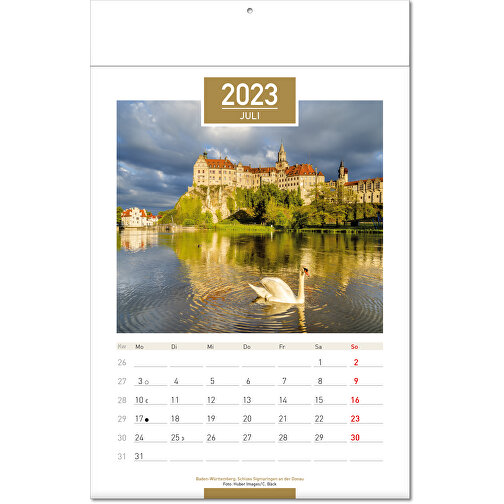 Kalender 'Tyskland' i formatet 24 x 37,5 cm, med foldede sider, Billede 8