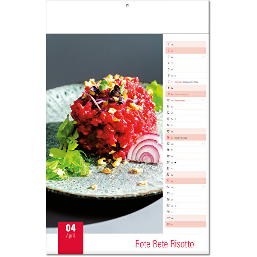 Calendario 'Aroma Kitchen' en formato 24 x 37,5 cm, con pliegues, Imagen 5