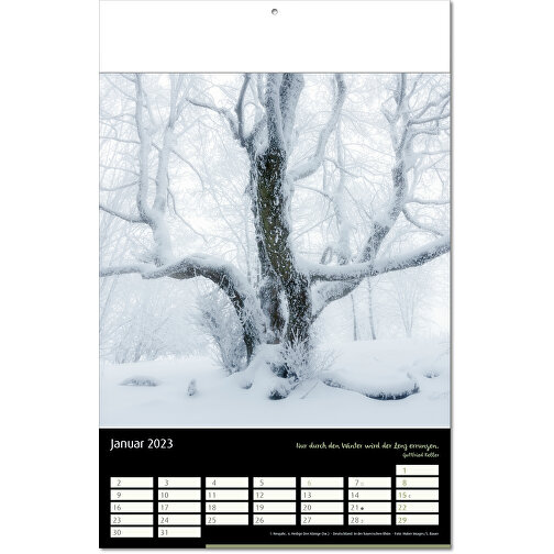 Kalender 'Emotion' i formatet 24 x 37,5 cm, med veck, Bild 2