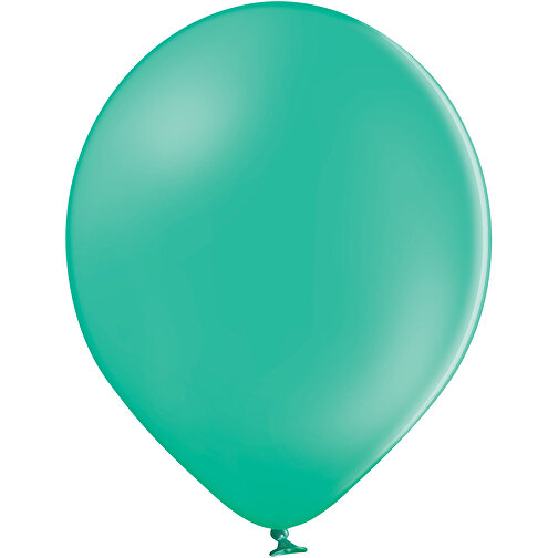 Standardluftballon Klein , türkisgrün, Naturkautschuk, , Bild 1
