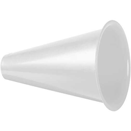 Megaphon 'Fan Horn' , weiß, Kunststoff, 20,50cm (Höhe), Bild 1