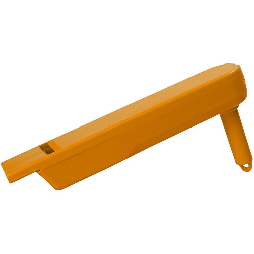 Ratsche 'Pfeife' , standard-orange, Kunststoff, 13,00cm x 2,60cm x 6,00cm (Länge x Höhe x Breite), Bild 1