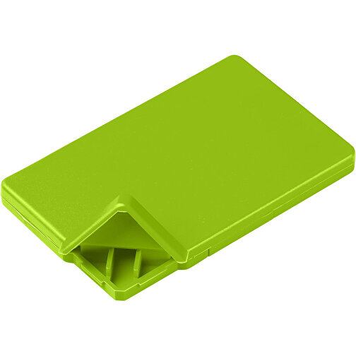 Mint-Spender 'Rechteck' , grasgrün, Kunststoff, 8,50cm x 0,80cm x 5,50cm (Länge x Höhe x Breite), Bild 1