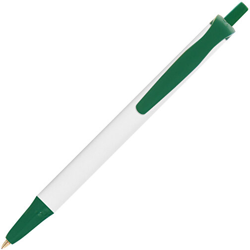 BIC® Clic Stic Kugelschreiber , BiC, grün, Kunststoff, 1,20cm x 14,00cm (Länge x Breite), Bild 2