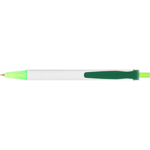 BIC® Clic Stic Kugelschreiber , BiC, gefr. grün/grün, Kunststoff, 1,20cm x 14,00cm (Länge x Breite), Bild 3