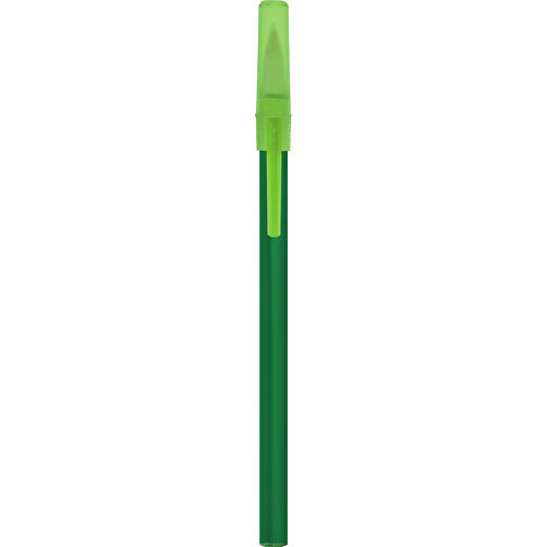 BIC® Round Stic® Kugelschreiber , BiC, gefr. grün/grün, Kunststoff, 1,20cm x 15,00cm (Länge x Breite), Bild 1