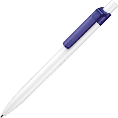Kugelschreiber Insider ST , Ritter-Pen, ocean-blau/weiss, ABS-Kunststoff, 14,20cm (Länge), Bild 2