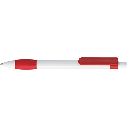 Kugelschreiber DIVA , Ritter-Pen, signalrot, ABS-Kunststoff, 13,60cm (Länge), Bild 3