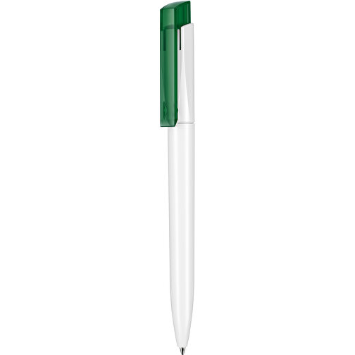 Kugelschreiber Fresh ST , Ritter-Pen, limonen-grün/weiß, ABS-Kunststoff, 14,50cm (Länge), Bild 1