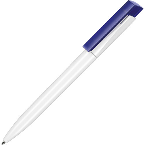 Kugelschreiber Fresh ST , Ritter-Pen, ocean-blau/weiß, ABS-Kunststoff, 14,50cm (Länge), Bild 2