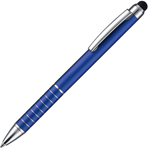 Kugelschreiber TOUCHPEN , Ritter-Pen, blau, Aluminium, 12,60cm (Länge), Bild 2