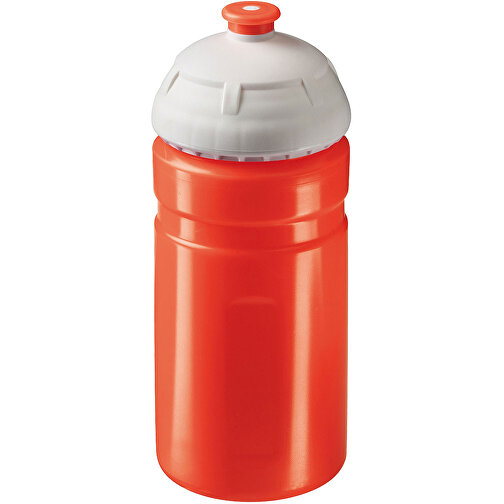 Trinkflasche 'Champion' 0,55 L , standard-rot, Kunststoff, 18,40cm (Höhe), Bild 1