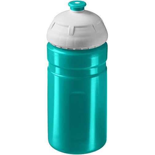 Trinkflasche 'Champion' 0,55 L , petrol, Kunststoff, 18,40cm (Höhe), Bild 1