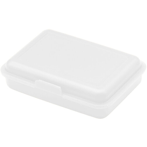 Vorratsdose 'School-Box' Junior , transparent-milchig, Kunststoff, 16,00cm x 4,10cm x 11,70cm (Länge x Höhe x Breite), Bild 1