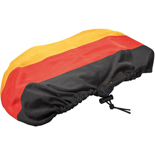 Tankdeckelüberzug 'Nations' , Deutschland-Farben, Textil, 23,00cm x 15,00cm (Länge x Breite), Bild 1