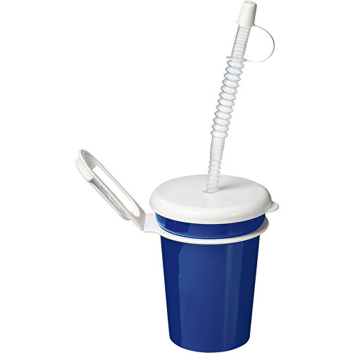 Trinkbecher 'Take Away' 0,3 L , standard-blau PP, Kunststoff, 11,80cm (Höhe), Bild 1