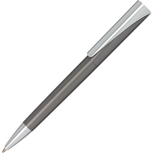 Kugelschreiber WEDGE , anthrazit, Kunststoff, 14,20cm (Länge), Bild 2