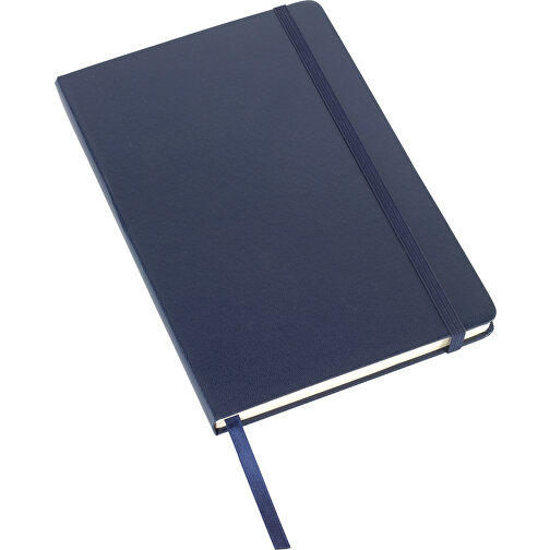 Notizbuch ATTENDANT Im DIN-A5-Format , marineblau, Papier, 21,40cm x 1,50cm x 14,30cm (Länge x Höhe x Breite), Bild 1