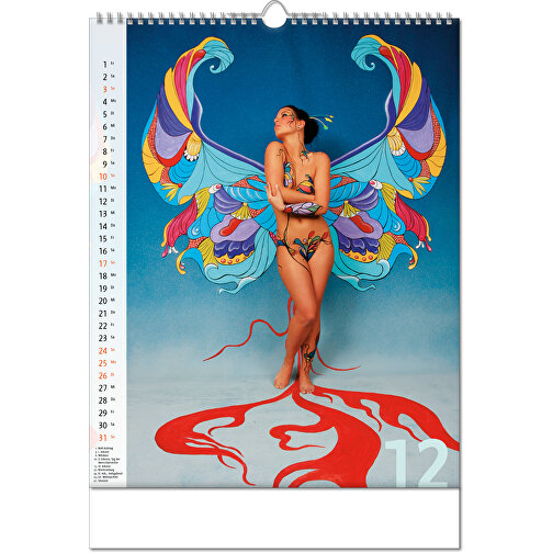 Calendrier photo 'Bodypainting', Image 13