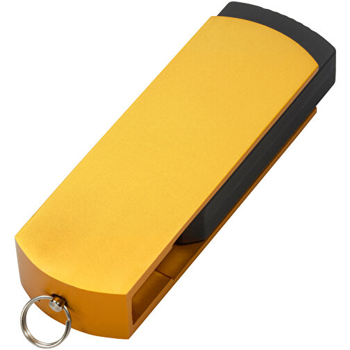 USB-Stick COVER 3.0 16GB , Promo Effects MB , gold MB , 16 GB , Kunststoff/Aluminium MB , 10 - 45 MB/s MB , 5,40cm x 0,85cm x 1,70cm (Länge x Höhe x Breite), Bild 2