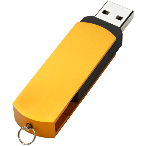 USB-Stick COVER 3.0 8GB , Promo Effects MB , gold MB , 8 GB , Kunststoff/Aluminium MB , 10 - 45 MB/s MB , 5,40cm x 0,85cm x 1,70cm (Länge x Höhe x Breite), Bild 3