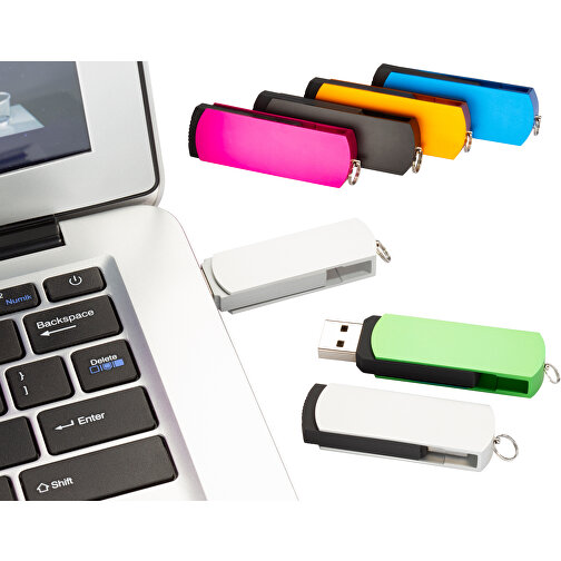 USB-Stick COVER 3.0 32GB , Promo Effects MB , magenta MB , 32 GB , Kunststoff/Aluminium MB , 10 - 45 MB/s MB , 5,40cm x 0,85cm x 1,70cm (Länge x Höhe x Breite), Bild 6