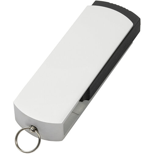 USB-Stick COVER 3.0 32GB , Promo Effects MB , silber/schwarz MB , 32 GB , Kunststoff/Aluminium MB , 10 - 45 MB/s MB , 5,40cm x 0,85cm x 1,70cm (Länge x Höhe x Breite), Bild 2