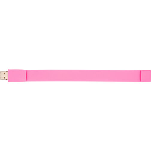 USB-Stick WRIST 1GB , Promo Effects MB , pink MB , 1 GB , Kunststoff MB , 3 - 10 MB/s MB , 20,70cm x 1,80cm (Länge x Breite), Bild 2