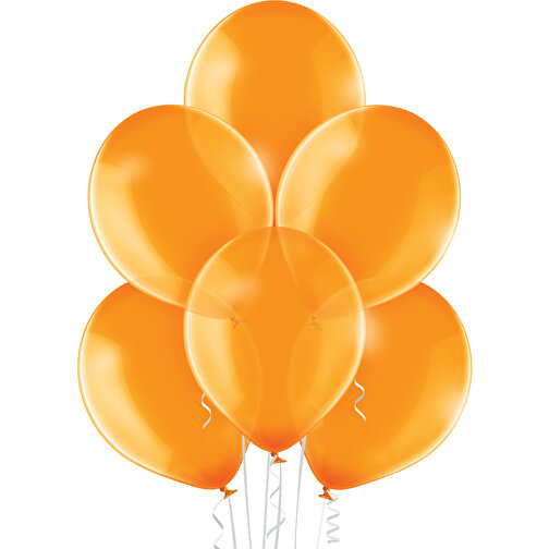 Luftballon 100-110cm Umfang , orange, Naturlatex, 33,00cm x 36,00cm x 33,00cm (Länge x Höhe x Breite), Bild 2