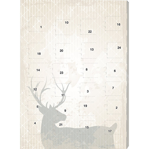 Classic Wand Adventskalender Hochformat, Individuelle Motive , Friedel, Karton, recycelbarers Inlay, 34,50cm x 1,00cm x 24,40cm (Länge x Höhe x Breite), Bild 1